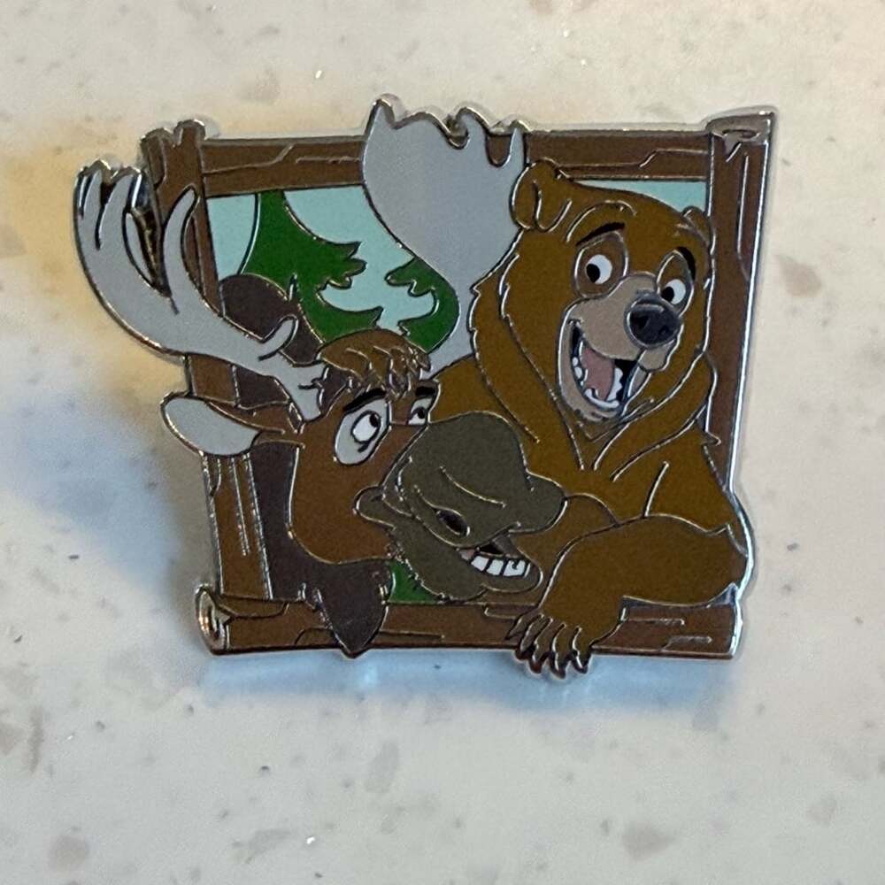 Disney Brother Bear Kenai Koda Rutt Tuke 2 Pin Set